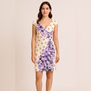 Anthropologie in Collaboration with Rebekah Maysles Hinterland Floral Art Dress